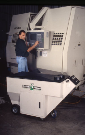 Coolant Wizard on the job